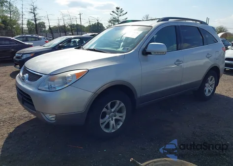 2010 Hyundai Veracruz Gls from USA, damaged, VIN KM8NUDCC3AU134904